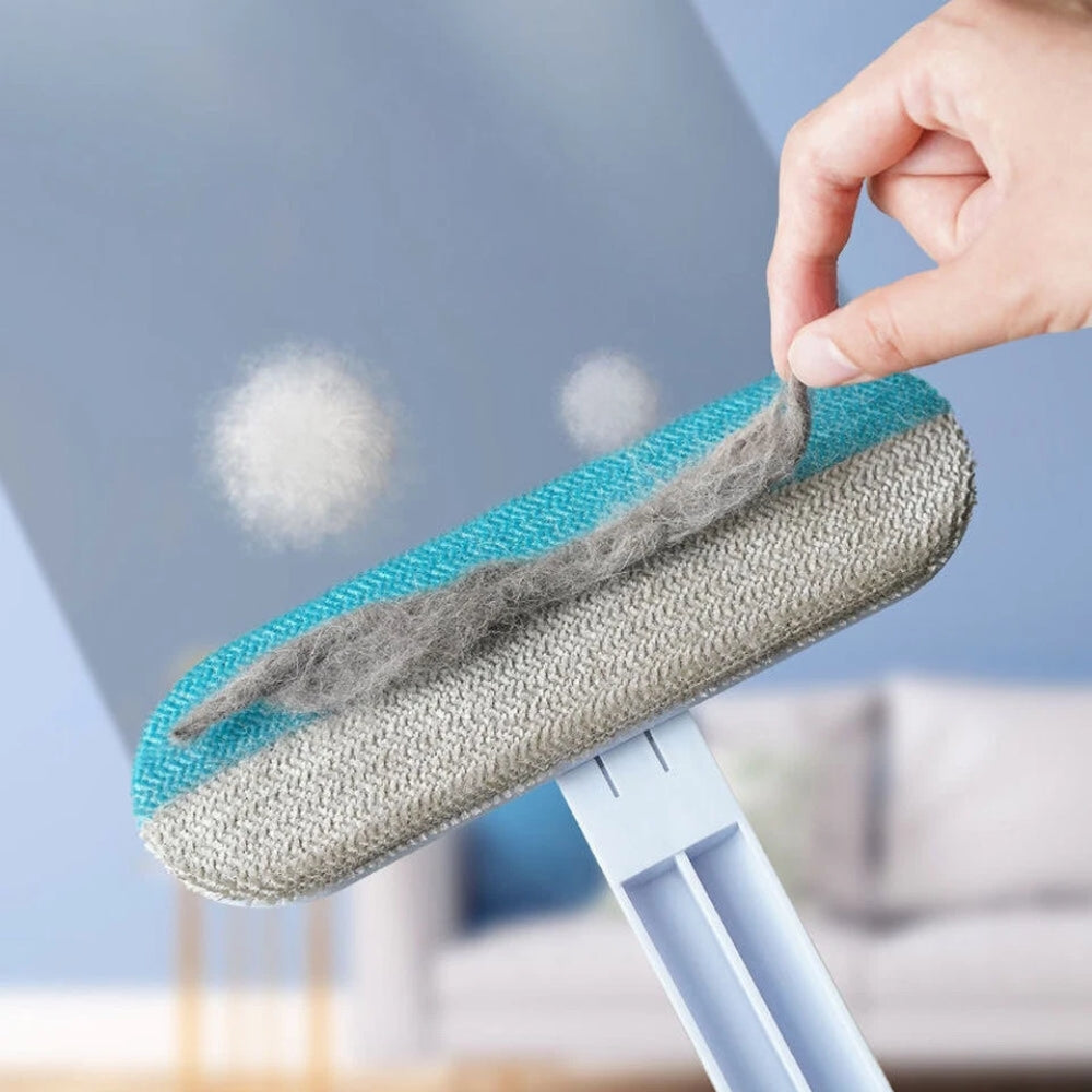 Multifunction Pet Hair Remover Brush with Long Handle
